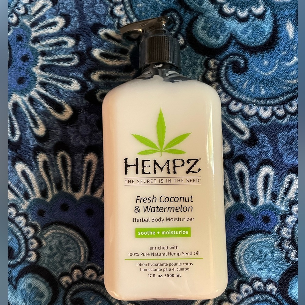 Unopened  Hempz lotion